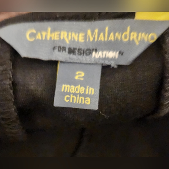 Catherine Malandrino for Design Nation Size: 2 Dress, Lace Sleeves. Unique - Picture 3 of 7